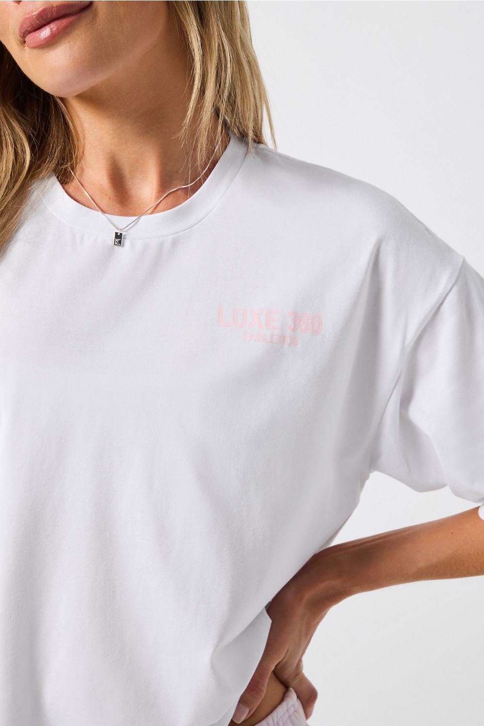 24-7 Luxe Oversized Tee - Fabletics