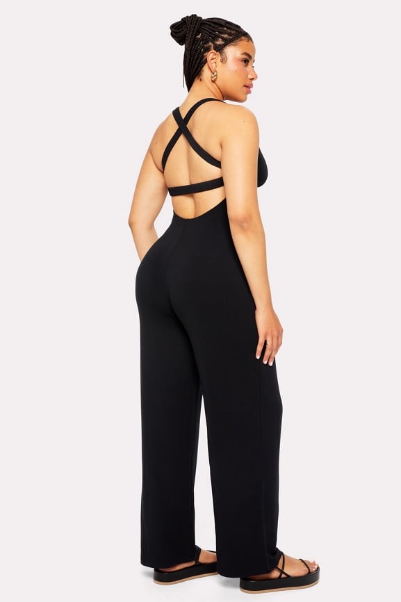 Smooth As Hell Criss Cross Back Jumpsuit