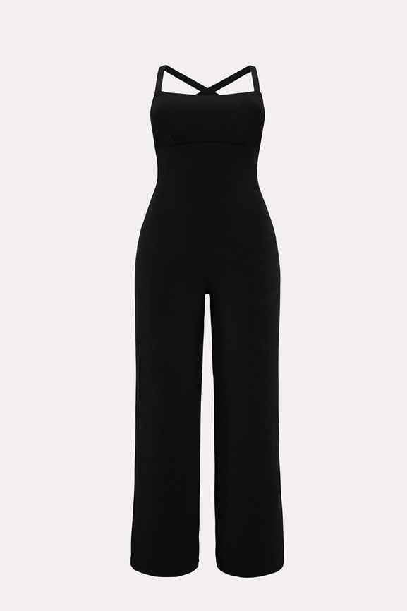 Smooth As Hell Criss Cross Back Jumpsuit - Yitty