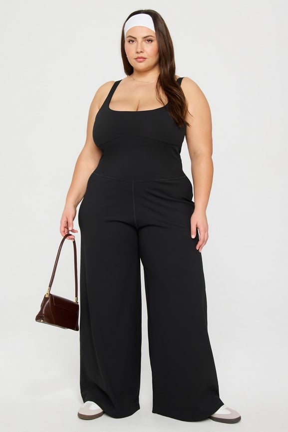 PureLuxe Wide-Leg Jumpsuit