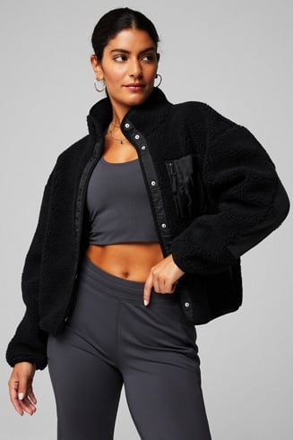 Rosa Woven Jacket - Fabletics