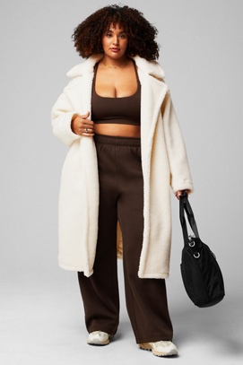 fabletics teddy long coat｜TikTok Search