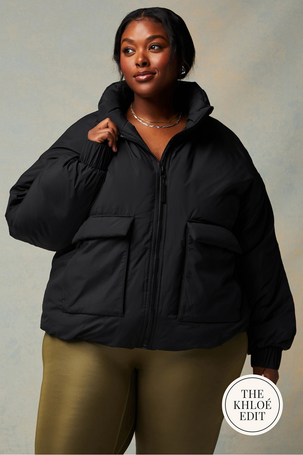 Fabletics puffer hot sale coat