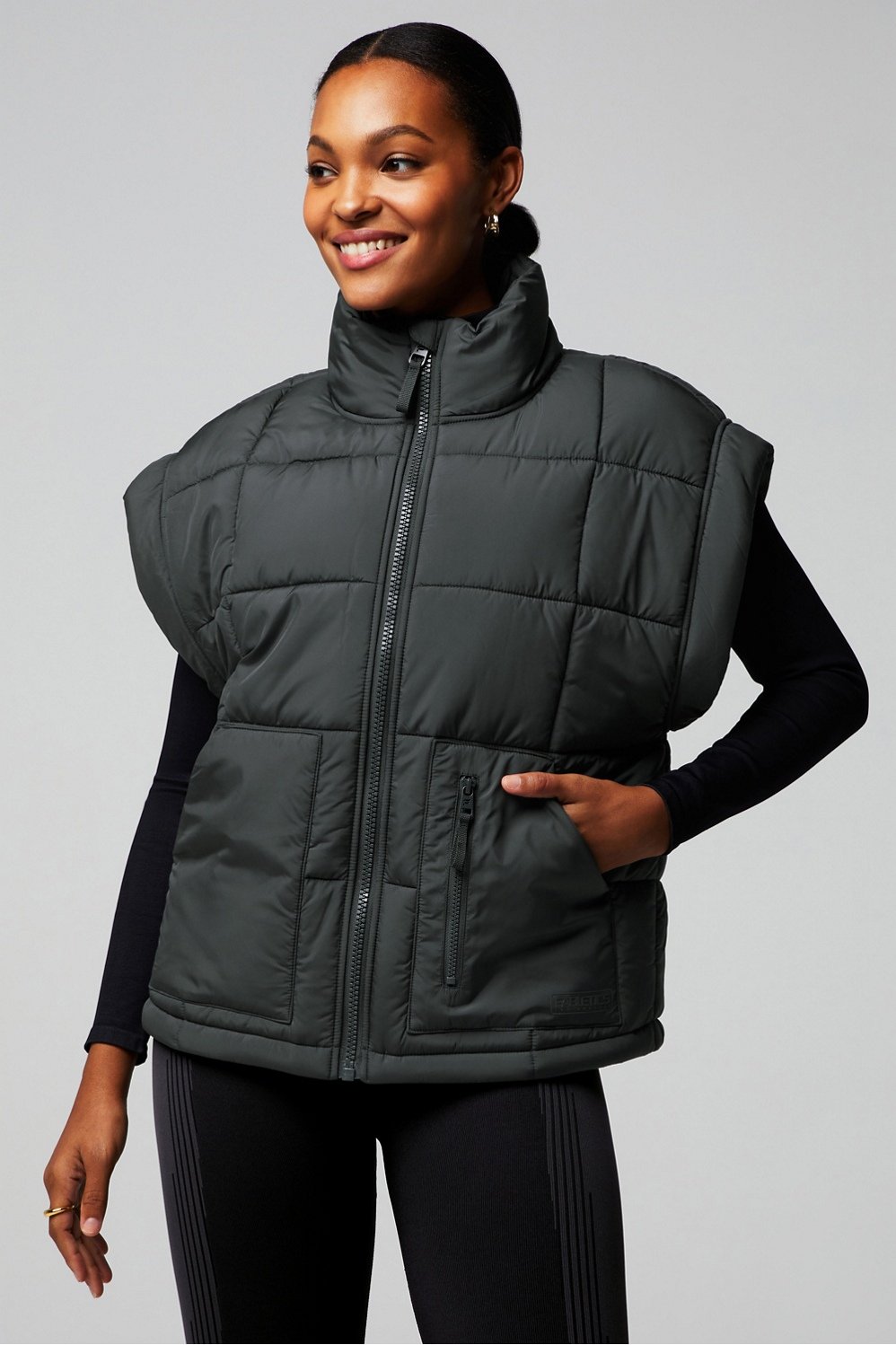 Cloud Nine Oversized Puffer Vest - Fabletics