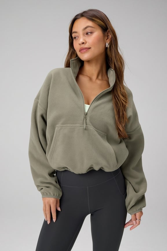Cloud Jersey Cropped Hoodie - Fabletics