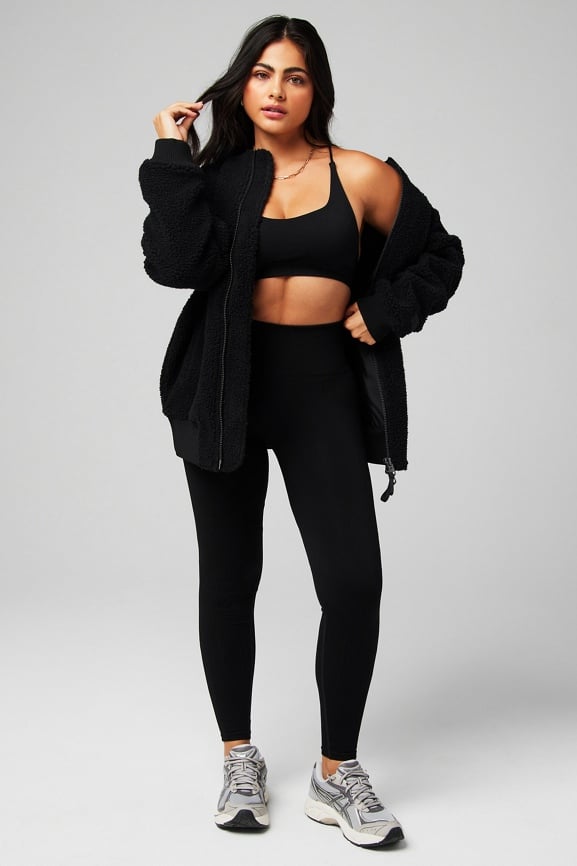 Bomber teddy oversize