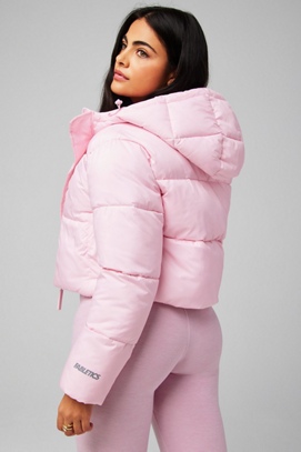◇BITTER CELLS◇ CG Hooded Puffer Jacket Pink MUSINSA | BITTERCELLS CG Hooded Puffer Jacket-Pink
