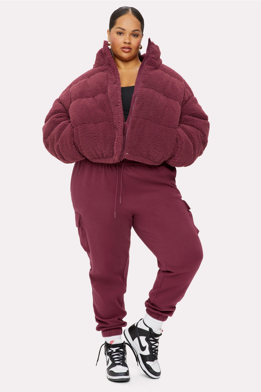 Teddy Puffer Jacket