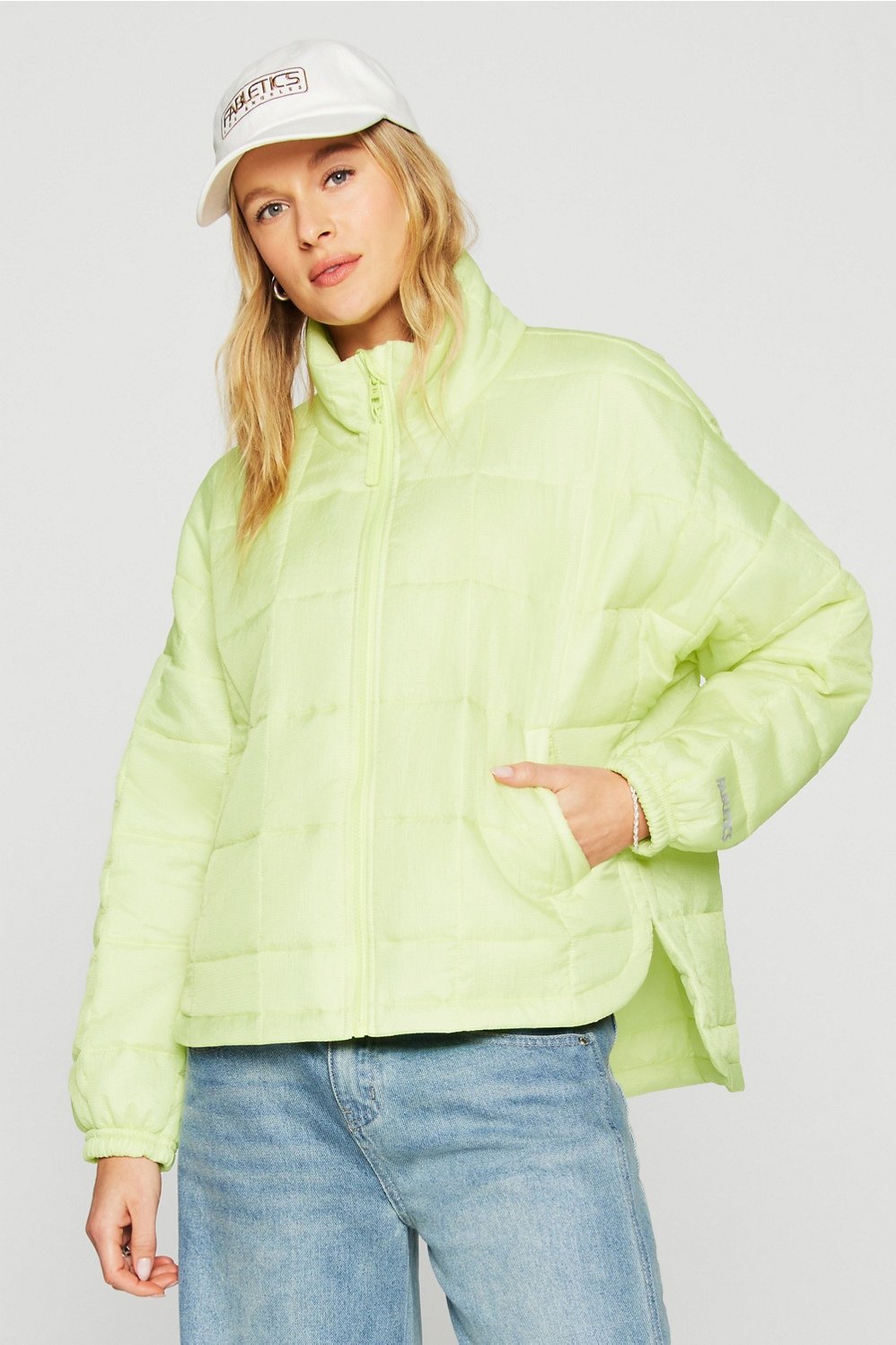 Veste MatelasséE Daydreamer Womens Vert M Fabletics-image