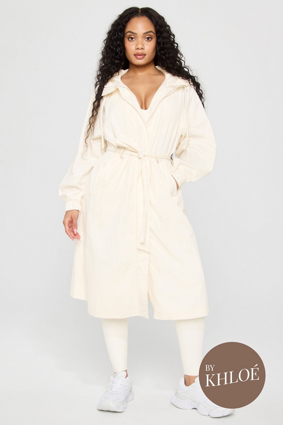 Hooded Trench Coat