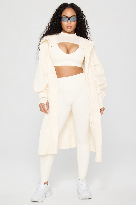 Hooded Trench Coat