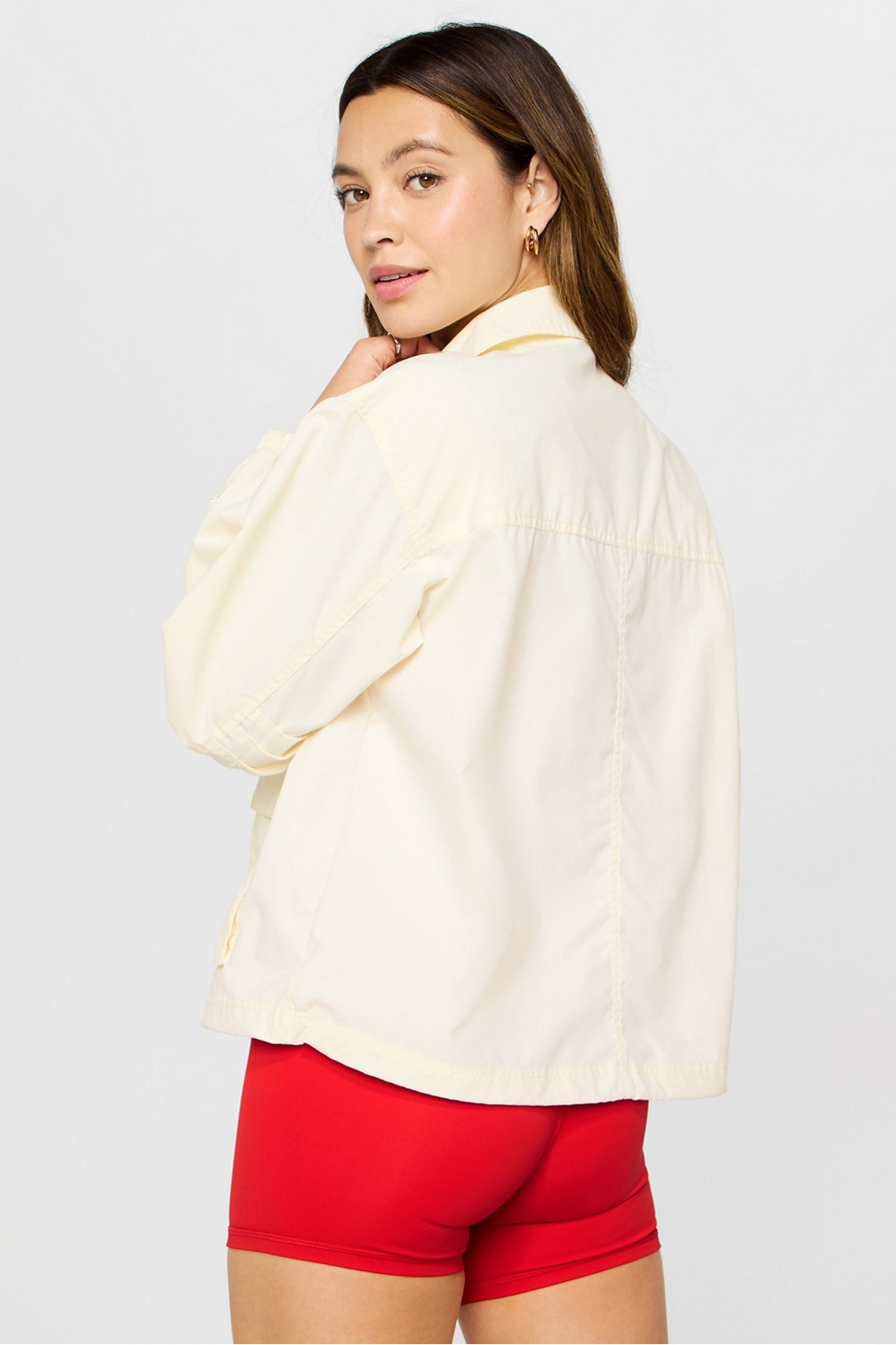 Utility Twill Cargo Jacket
