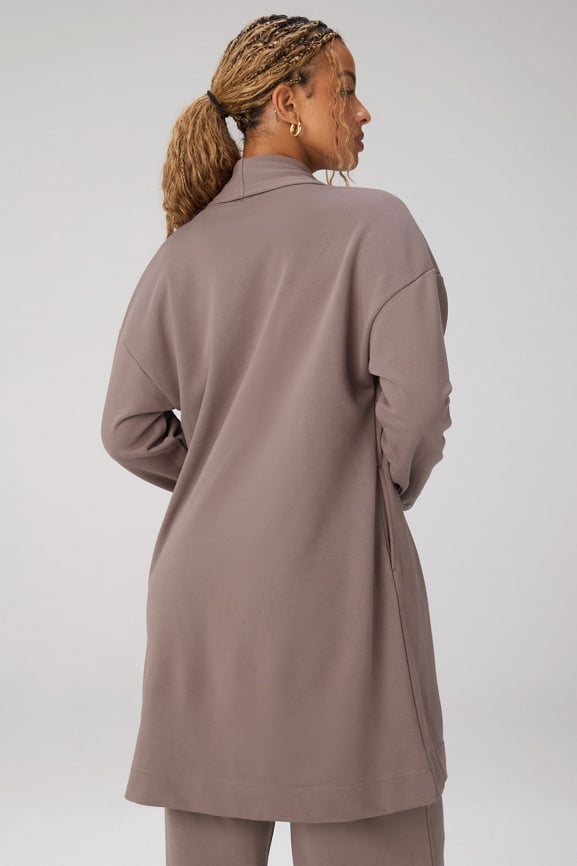 Year Round Terry Oversized Cardigan