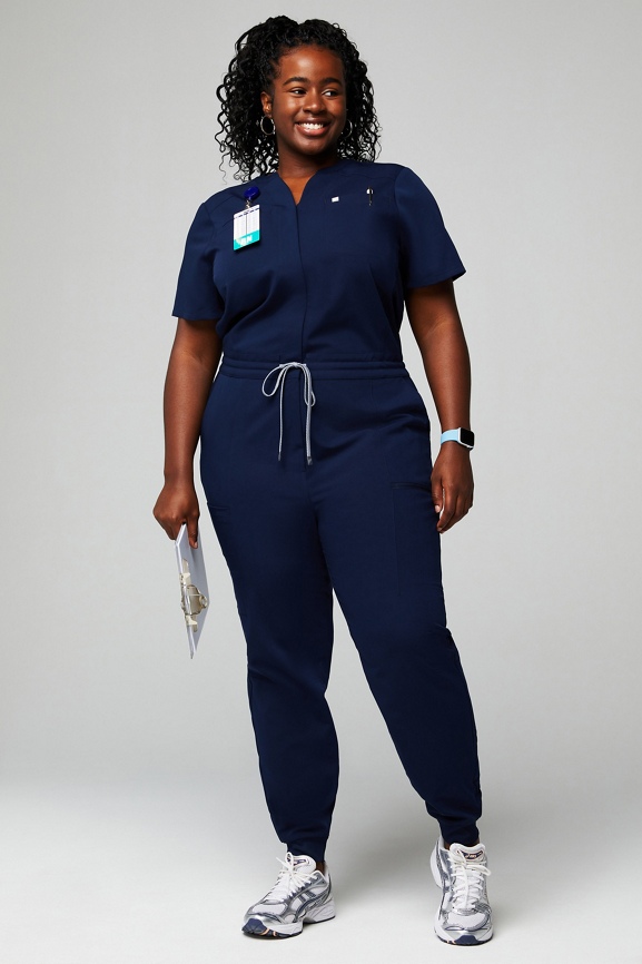 Fabletics Scrubs on Instagram: Came for some scrubs, stayed for the  Empower Scrub Jumpsuit 🤌