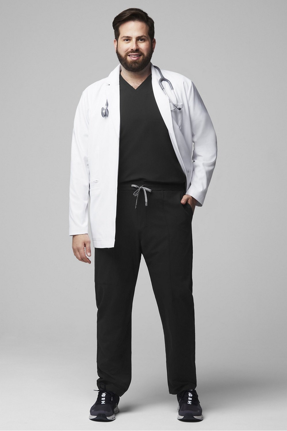 Element Short Lab Coat