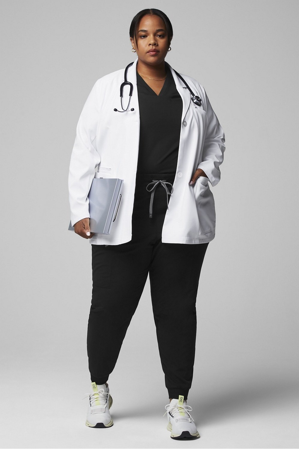 Axis Short Lab Coat