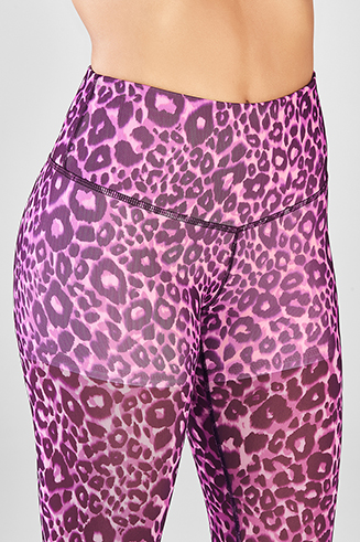Fabletics Pureluxe Mesh Purple/Pink Leopard Print Legging  Pink leopard  print leggings, Leopard print leggings, Pink leopard print
