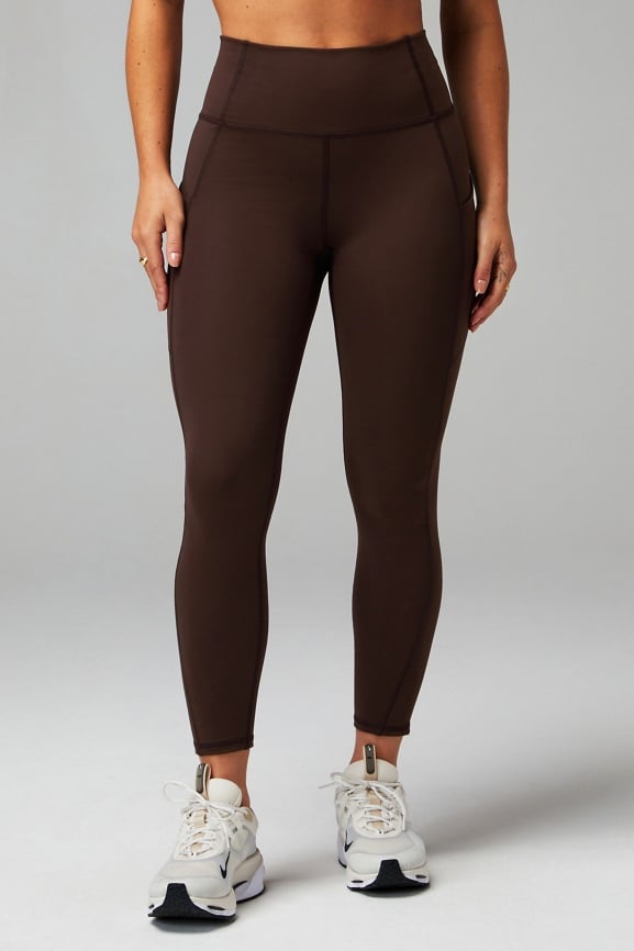 Fabletics Oasis PureLuxe High-Waisted 7/8 Legging Size Small: S/Spotted Doe  