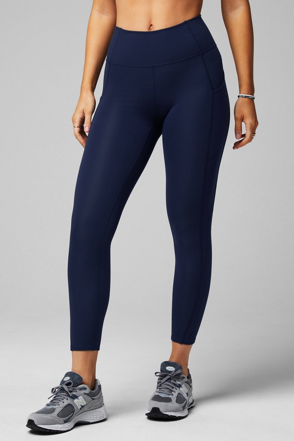 Fabletics Women's Oasis PureLuxe High-Waisted 7/8 Legging, Workout