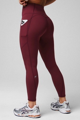 FABLETICS LEGGINGS WOMENS Large Burgundy Wine Athletic Workout Pants  Athleisure £10.91 - PicClick UK