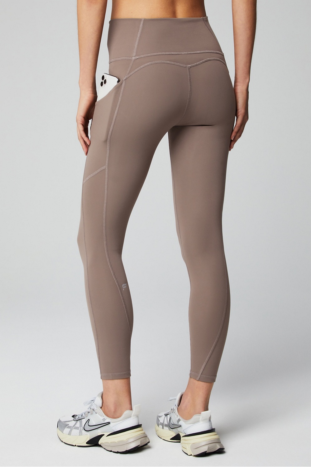 Oasis PureLuxe High-Waisted Shine 7/8 Legging - Fabletics