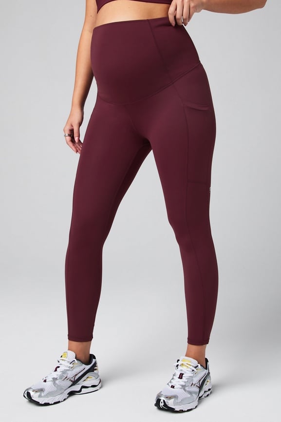 PureLuxe High Waisted Maternity 7 8 Legging Fabletics