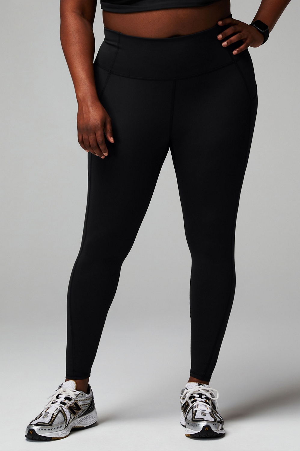  Fabletics Women's Oasis PureLuxe High-Waisted 7/8 Legging,  Workout, Yoga, Light Compression, Buttery Soft, XXS, Black : Clothing,  Shoes & Jewelry