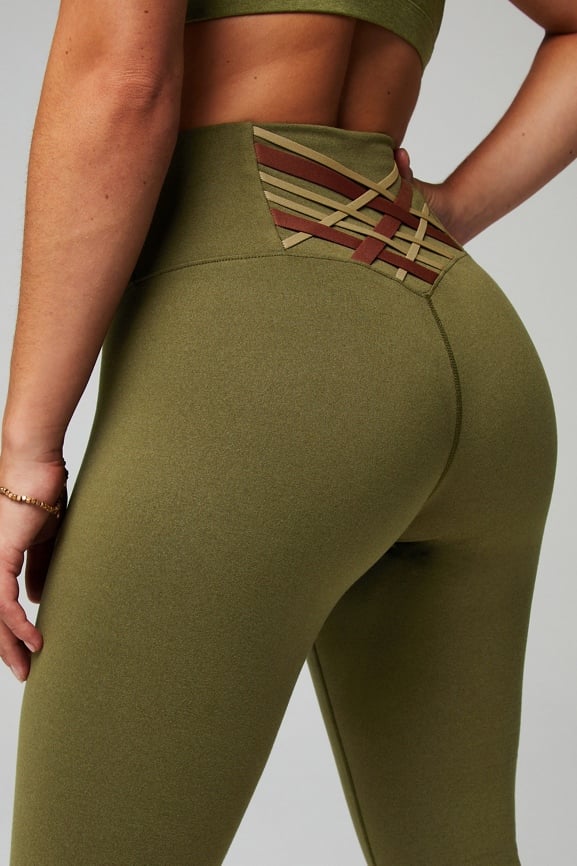 Fabletics - Boost PowerHold® High-Waisted 7/8 Legging - Green - Size M Size  M - $26 New With Tags - From Le Noir