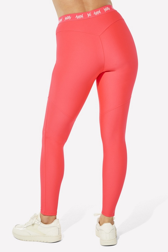 Pink fabletics clearance leggings