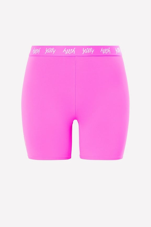 Major Label Shaping High Waist Logo Short - Fabletics