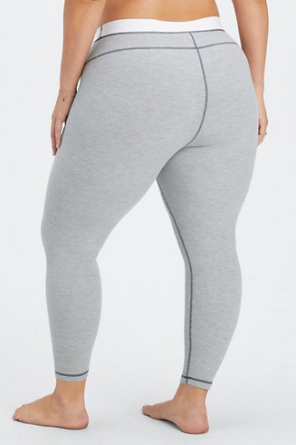 Fabletics Waffle High-Waisted Legging - Fabletics