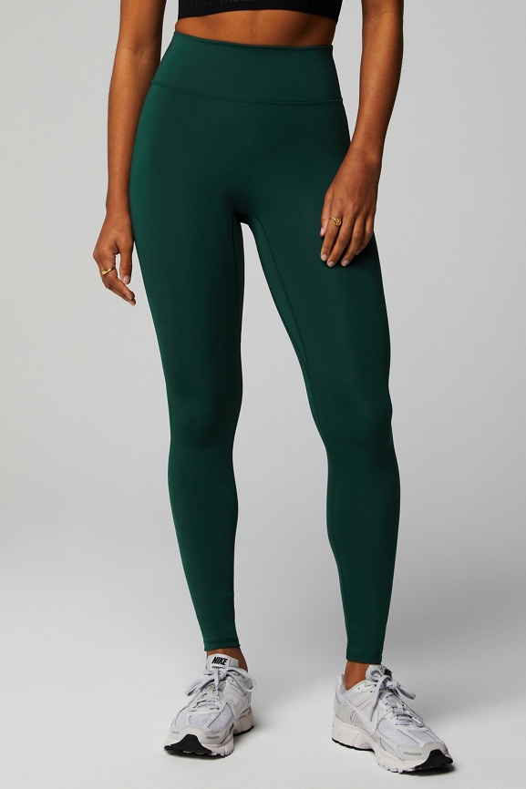 Soft Surroundings Super Slim Leggings Loden Green Womens XL NWT