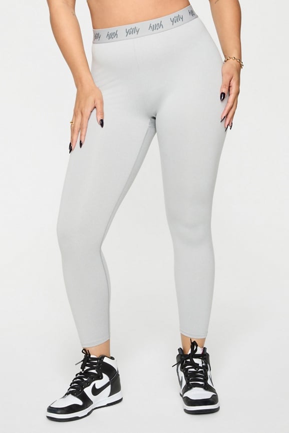 Major Label Shaping High Waist Logo Legging 7/8
