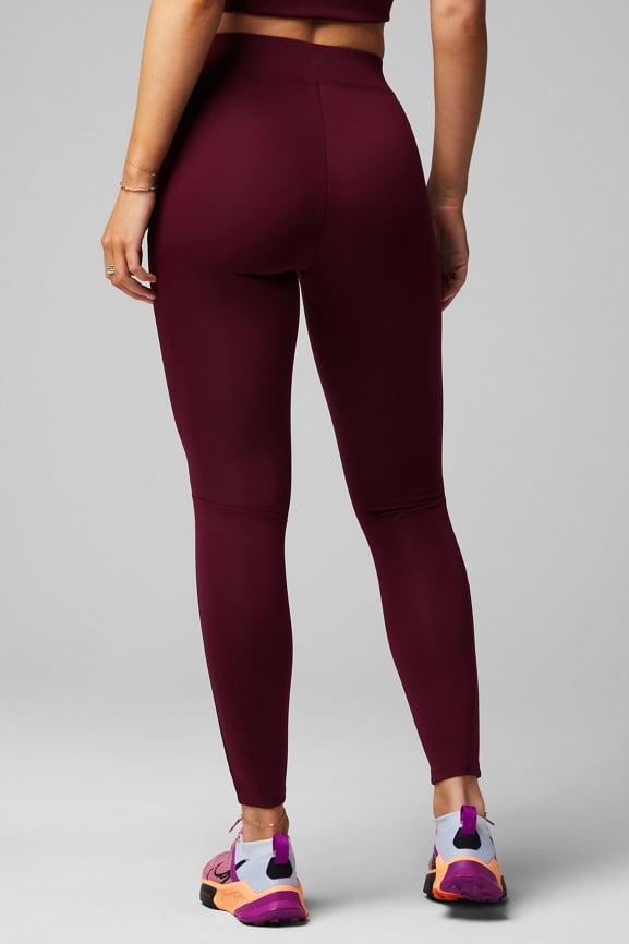 Lululemon maroon align leggings, 28” size 2, $46