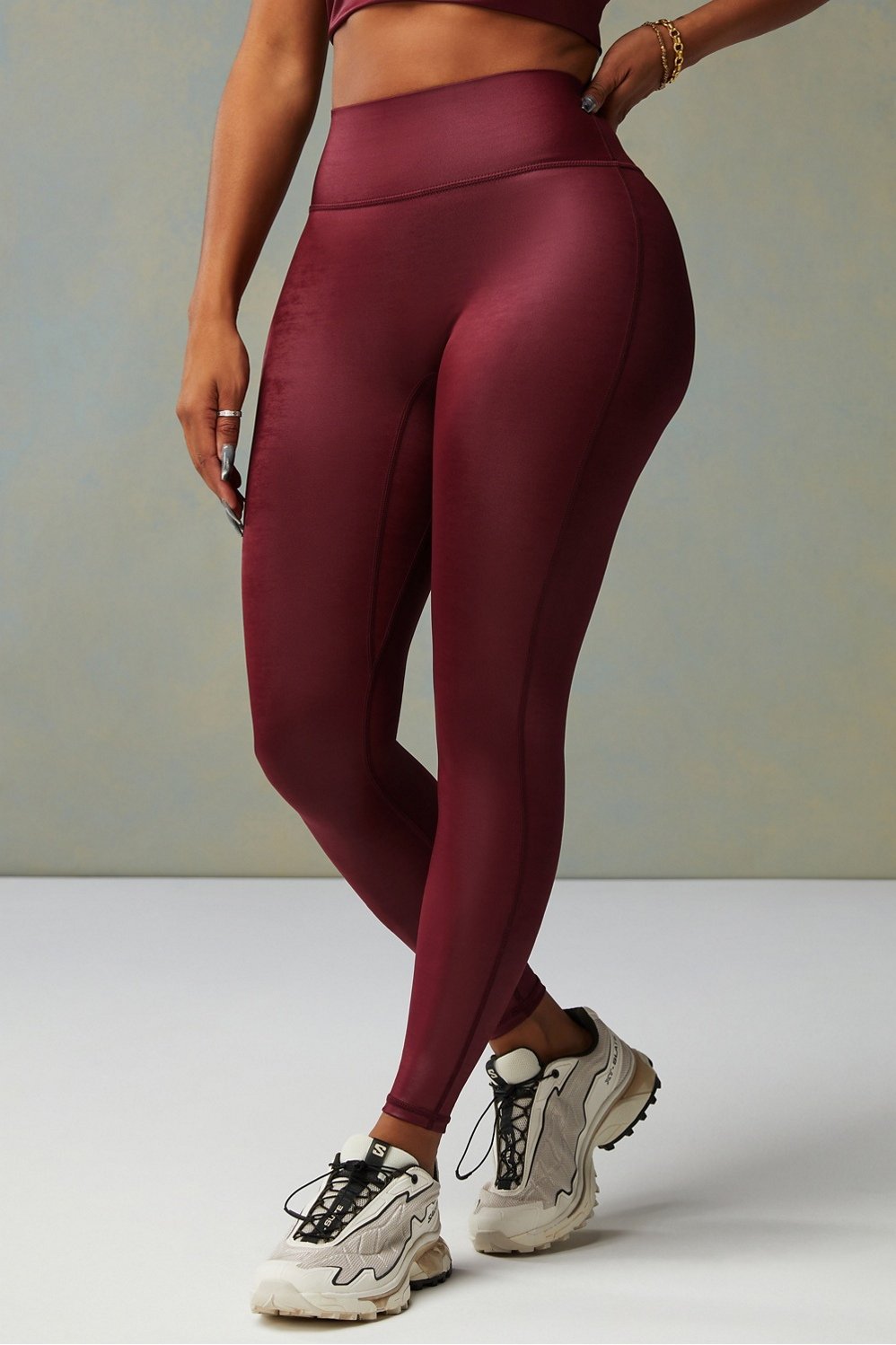 Anywhere Motion365+ Shine High-Waisted Legging - - Fabletics Canada