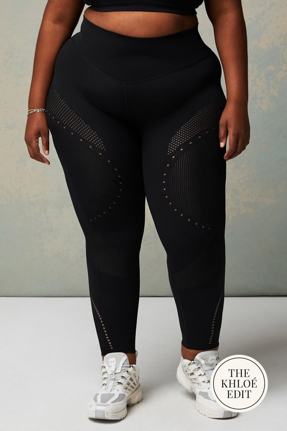 Fitkin Plus Size Black Super Soft High Waist Ultimate Core Tights -  Clothing & Merch - by Fitkin Factory
