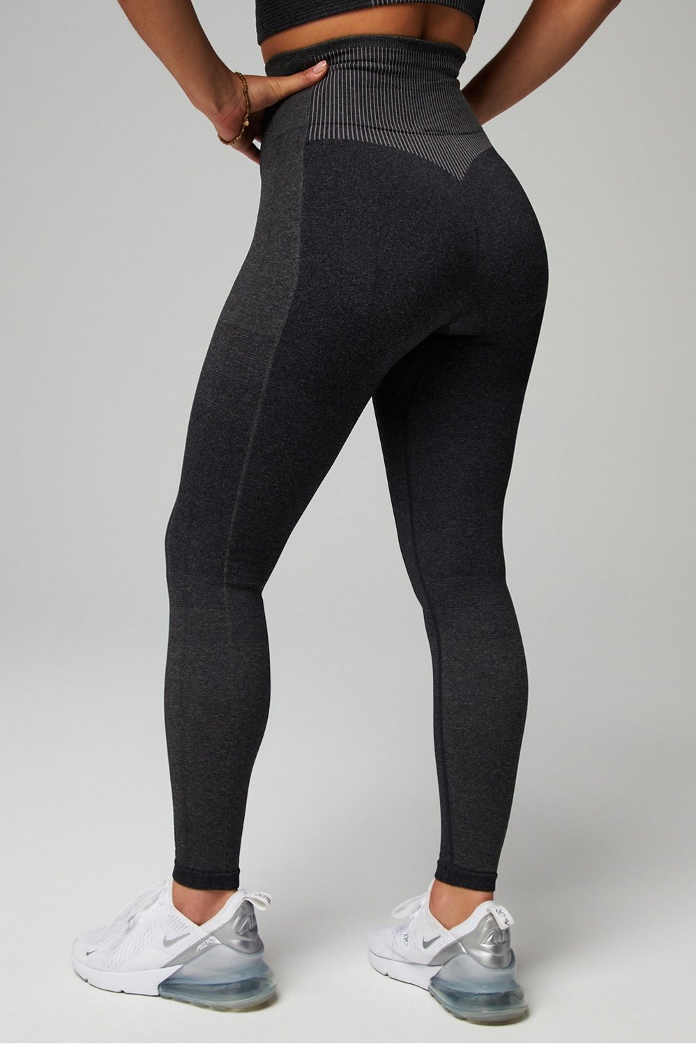 Womens Black Stripe Printed Sport Athletic Yoga Leggings Pants -  Beautifulhalo.com