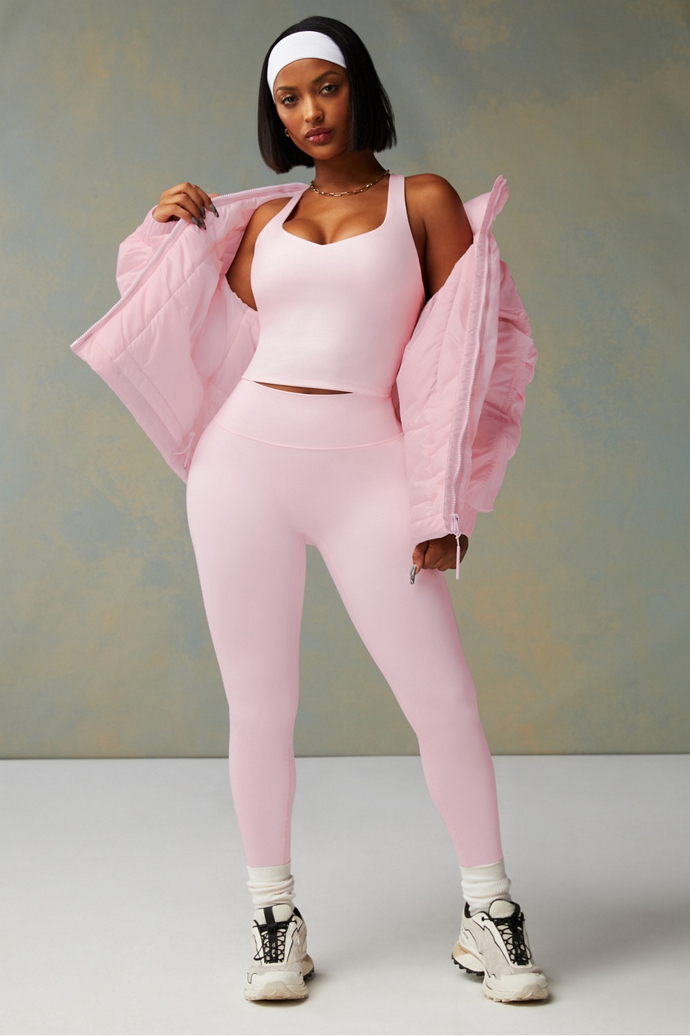 Anywhere Motion365+ Shine High-Waisted Legging - - Fabletics