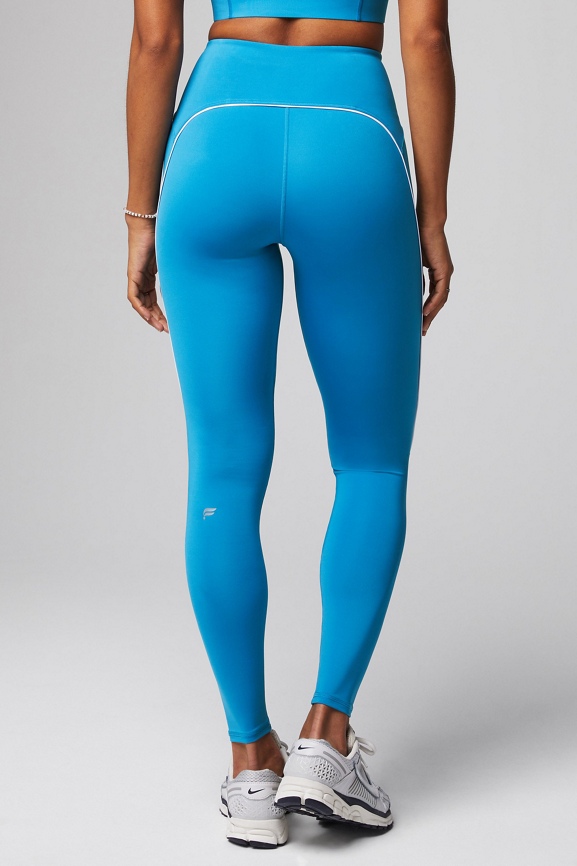 Anywhere Motion365+ High-Waisted Piped Legging - Fabletics Canada