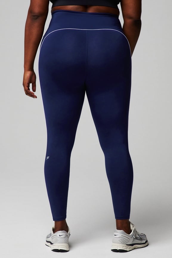 High waist thermal leggings curvy in dark blue, 5.99€