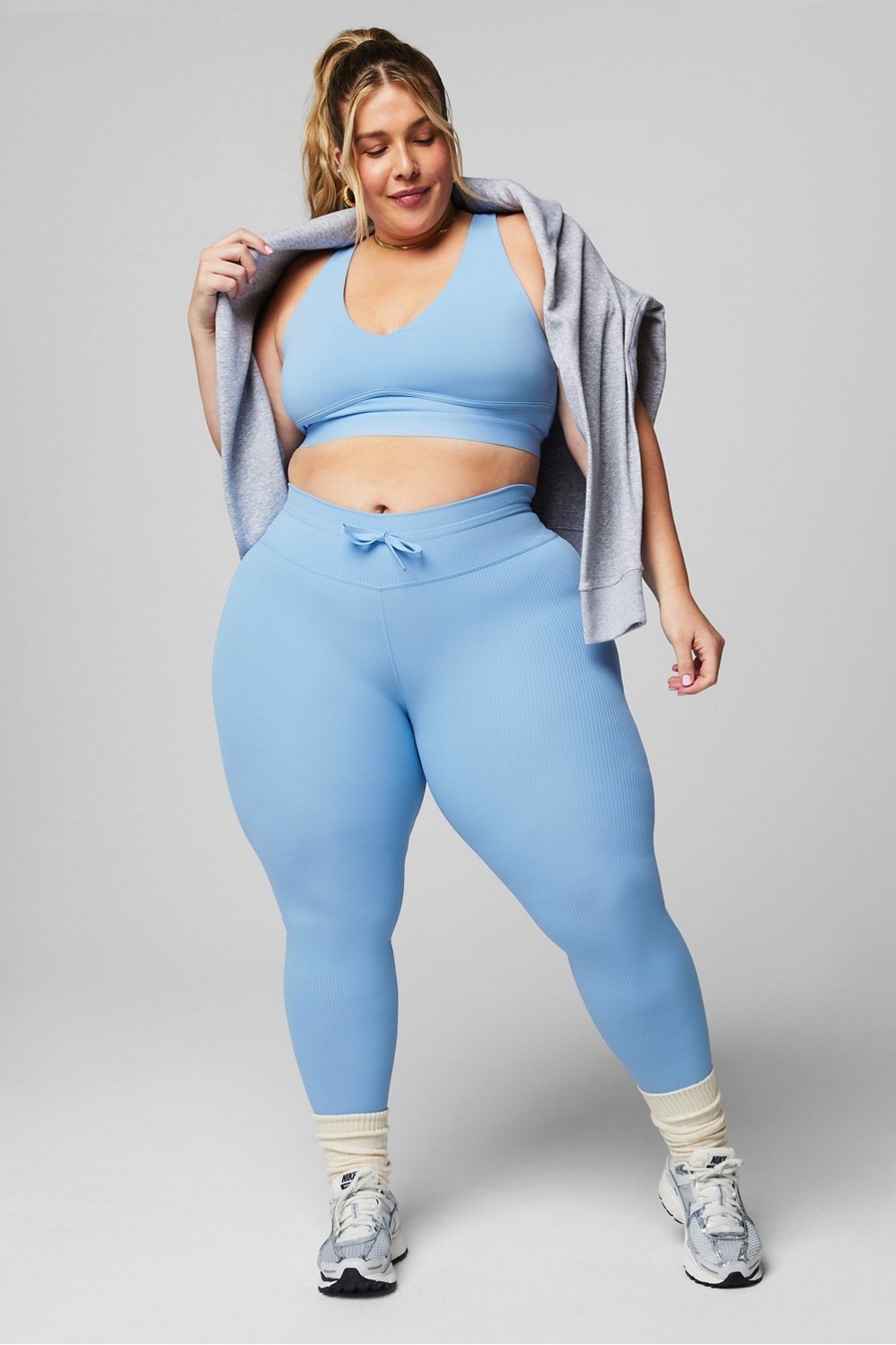 Oasis Rib High-Waisted Legging