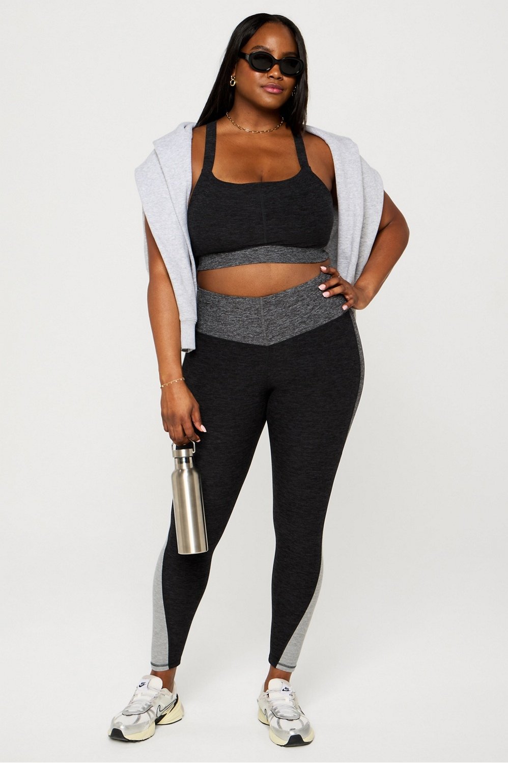 HeatherFlex High-Waisted Tonal Legging