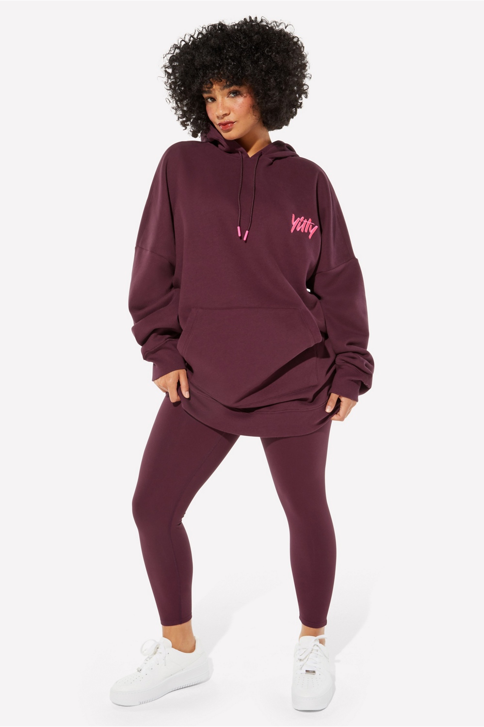 Major Label Oversized Hoodie - Yitty