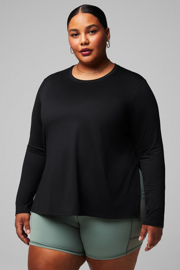 T-shirt Fabletics Black size 00 US in Not specified - 27146809