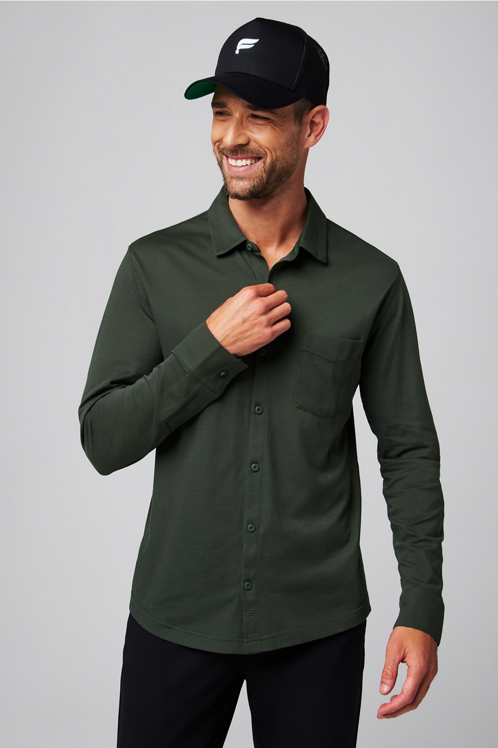 The Dash Long Sleeve Button Up-image