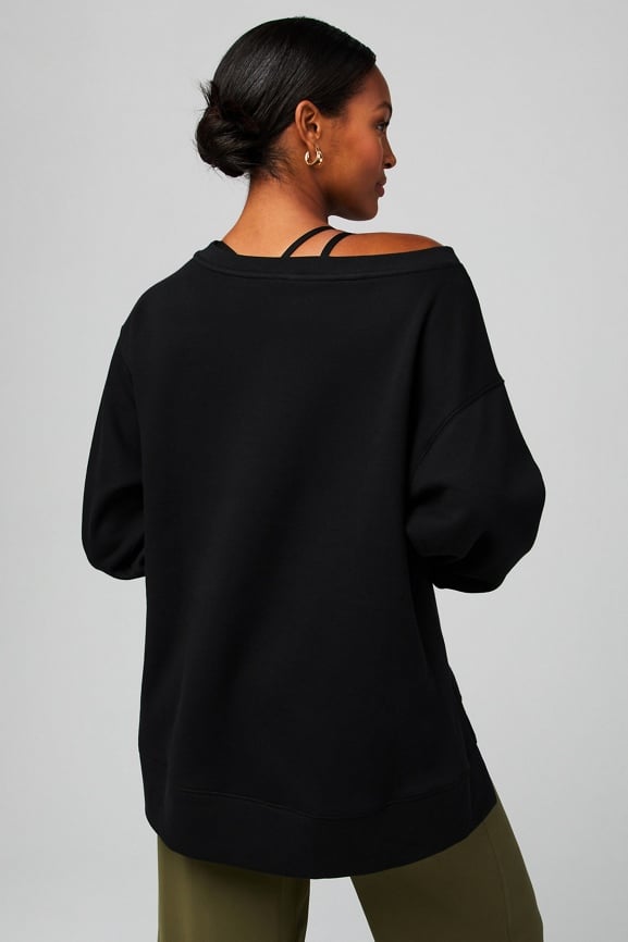 Cozy Fleece Oversized Sweatshirt