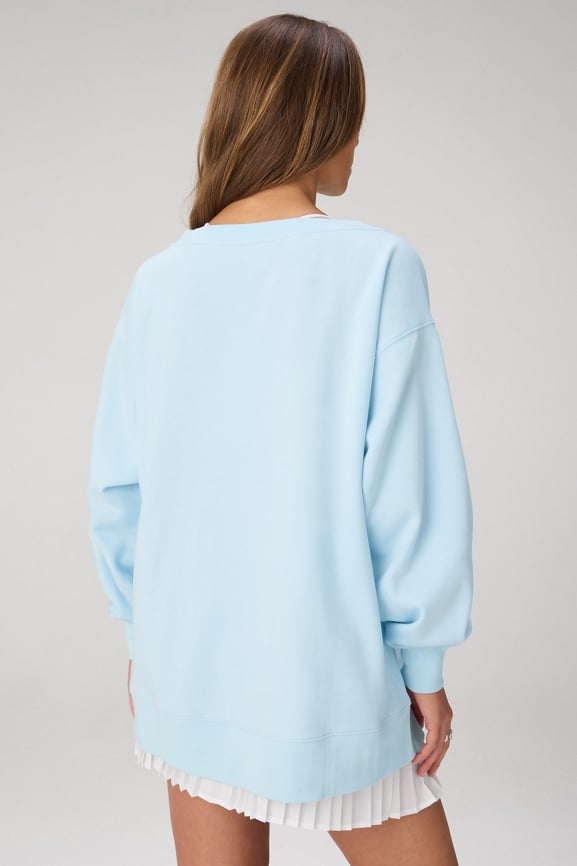Cozy Fleece Oversized Sweatshirt