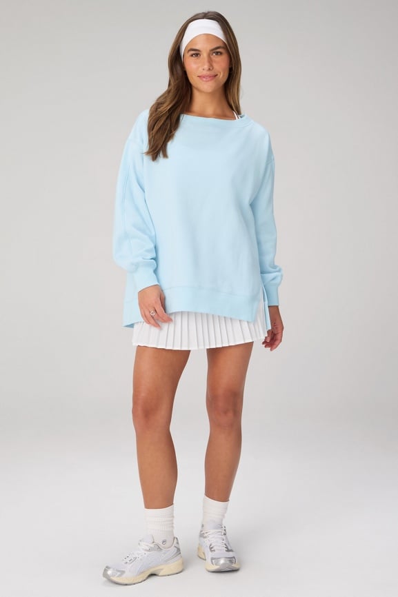 Cozy Fleece Oversized Sweatshirt