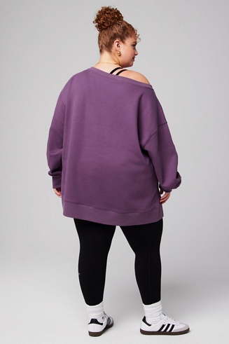 Cozy Fleece Oversized Sweatshirt - Fabletics