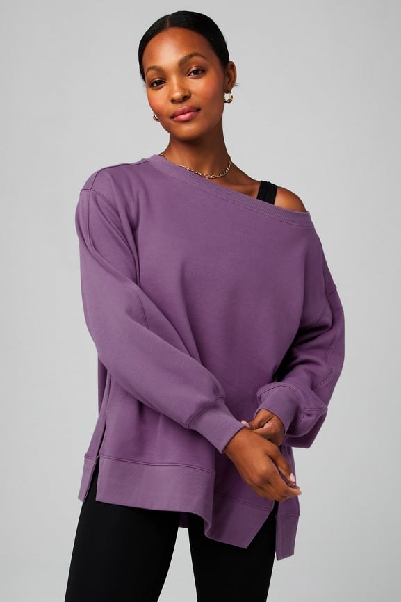 Cozy Fleece Oversized Sweatshirt Fabletics